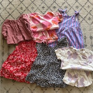 Zara Kids Clothing Set - Pink, Red, Blue, White